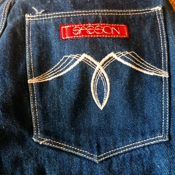 Vintage SASSON 80'S Straight Leg Jeans - Picture 3 of 12